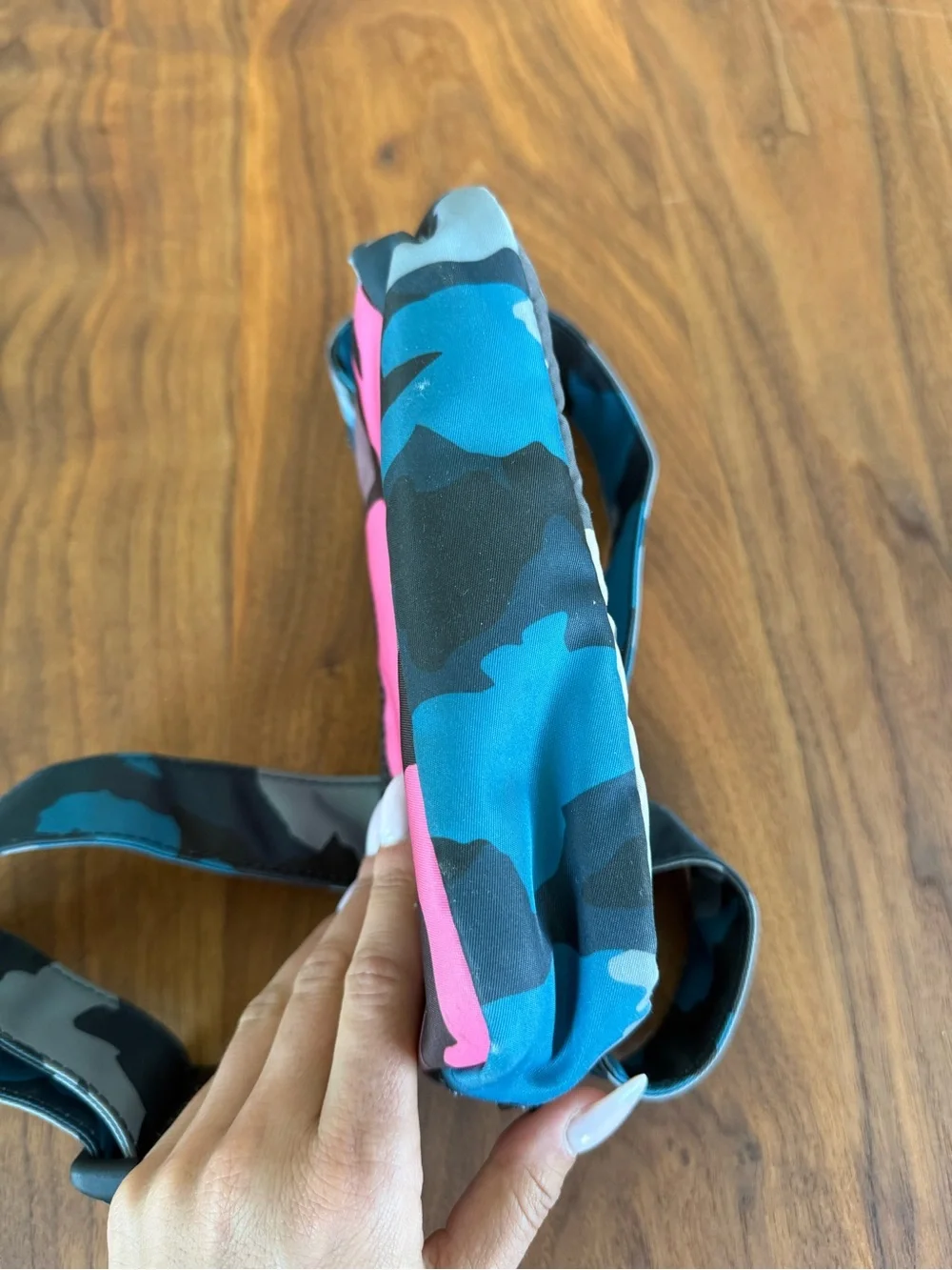 Lululemon Everywhere Belt Bag 1L Blue Camo Crossbody Fanny Pack